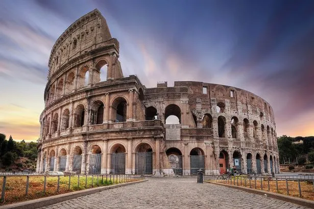 The Colosseum in Rome